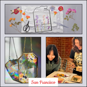 Pressed Flowers in Floating Frame Workshop: Wednesday, February 4, 2026